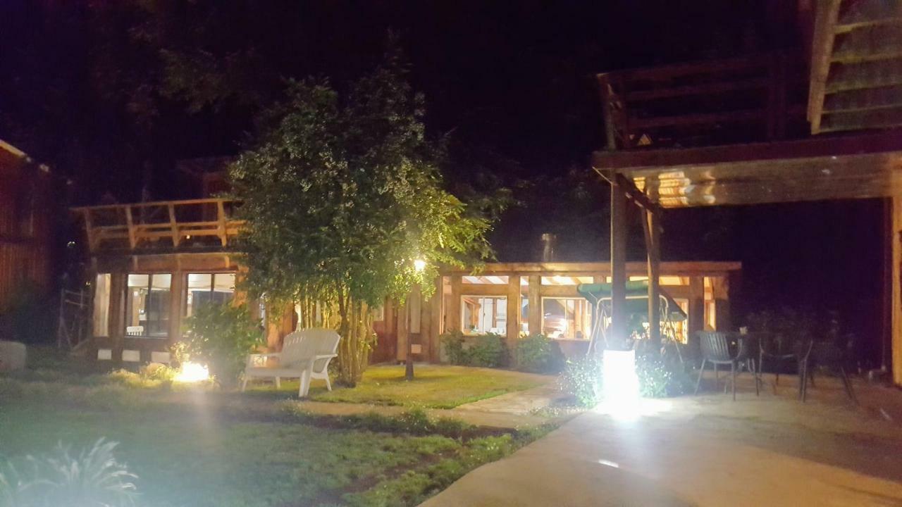 Cabañas Spa Bungalows Huarranchi Pucon Bagian luar foto